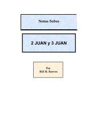 Notas Sobre 2 Juan y 3 Juan - Bill H. Reeves enseña
