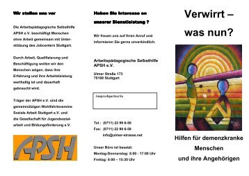 Flyer Demenz 1206