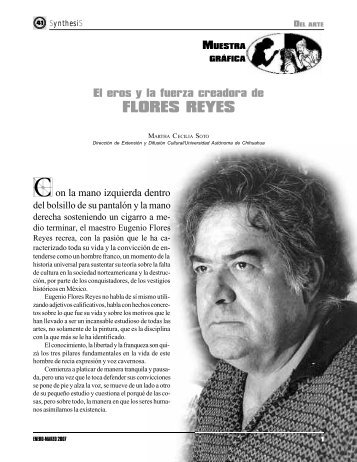 El eros y la fuerza creadora de Flores Reyes - Universidad ...