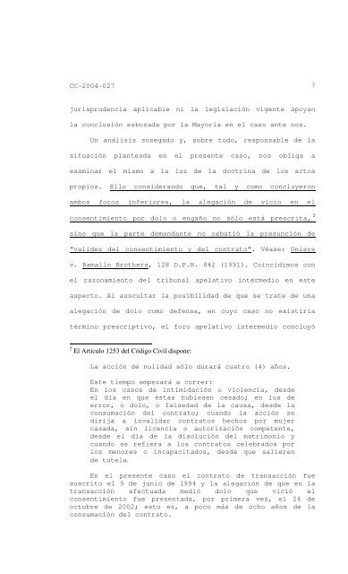 1 EN EL TRIBUNAL SUPREMO DE PUERTO RICO • Peter Díaz ...