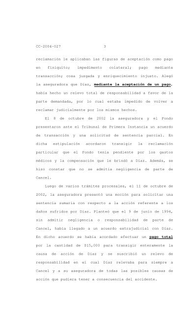 1 EN EL TRIBUNAL SUPREMO DE PUERTO RICO • Peter Díaz ...