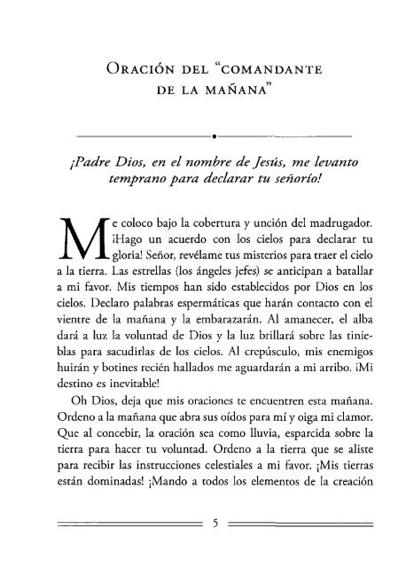 Oraciones que producen Cambios - Ondas del Reino