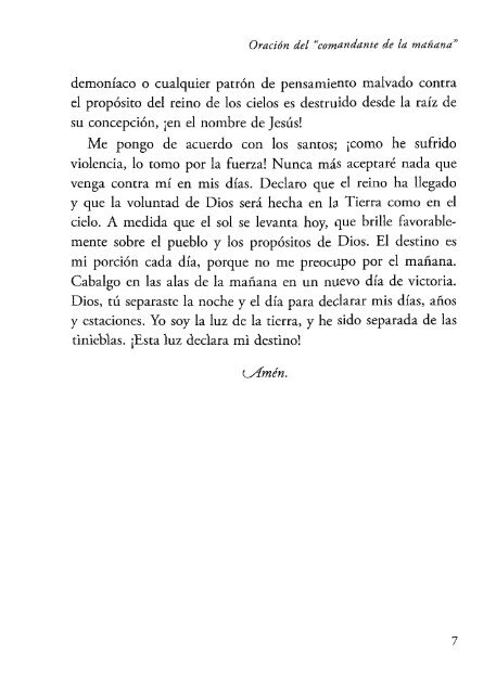 Oraciones que producen Cambios - Ondas del Reino