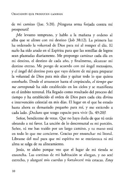 Oraciones que producen Cambios - Ondas del Reino