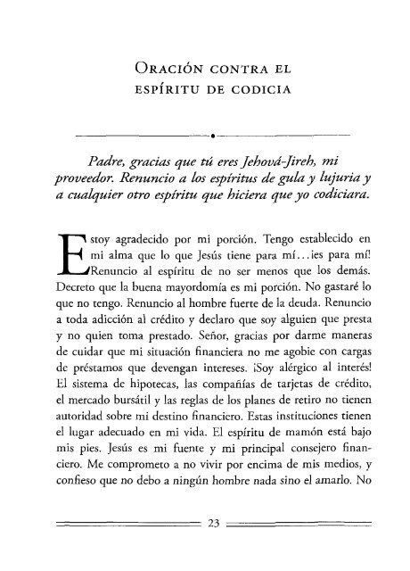 Oraciones que producen Cambios - Ondas del Reino