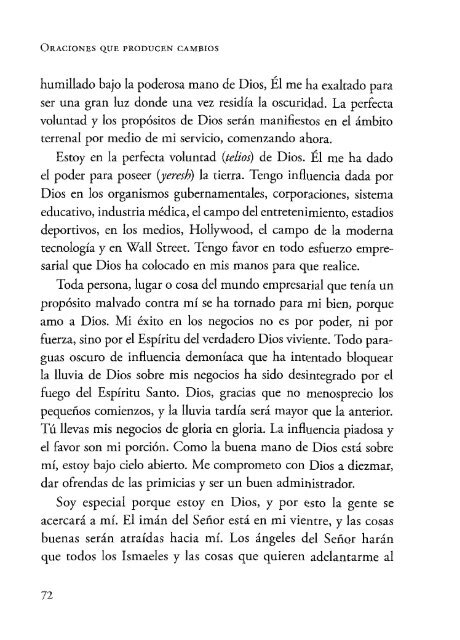 Oraciones que producen Cambios - Ondas del Reino