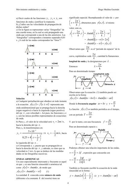 CAPÍTULO 3. Movimiento ondulatorio y ondas - Biblioteca