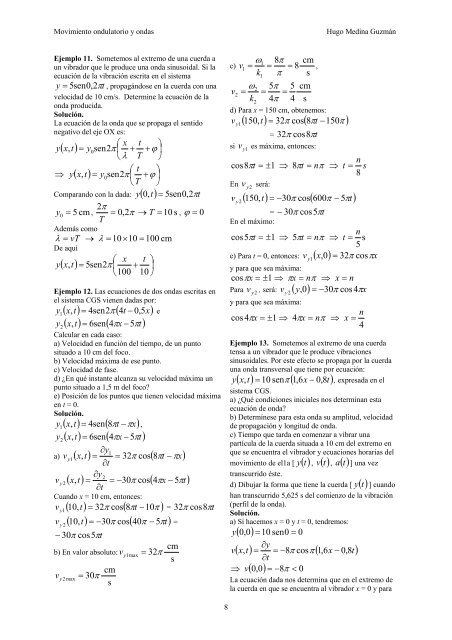 CAPÍTULO 3. Movimiento ondulatorio y ondas - Biblioteca