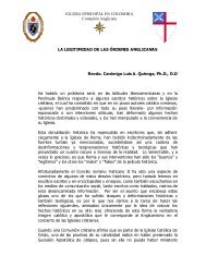 Legitimidad Anglicana.pdf - Iglesia Episcopal en Colombia