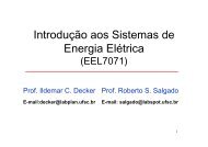 Introdução aos Sistemas de Energia Elétrica - LabPlan