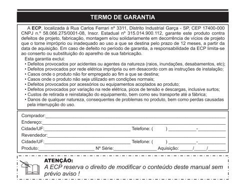 C204557 Conect Senha RF Rev 1 - Grande Eletro