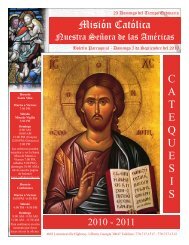 Boletin Septiembre 5 - Nuestra Señora de las Américas