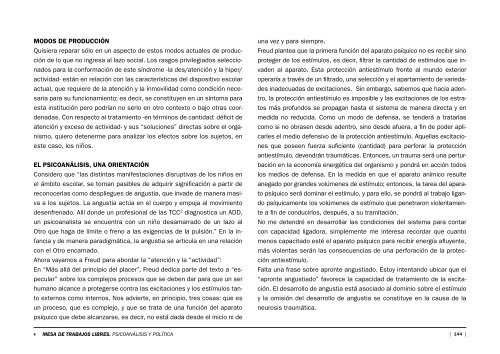 vigencia de los conceptos psicoanalíticos - psicoanalisis freud 1