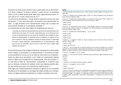 vigencia de los conceptos psicoanalíticos - psicoanalisis freud 1