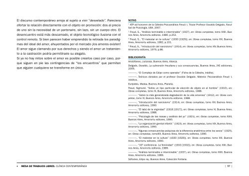 vigencia de los conceptos psicoanalíticos - psicoanalisis freud 1