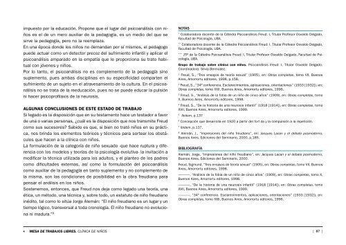 vigencia de los conceptos psicoanalíticos - psicoanalisis freud 1