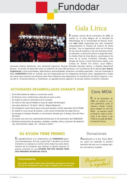 revista 39 - Mutual Odontológica Argentina