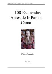 100 escovadas antes de ir para a cama - Sua Alteza o Gato