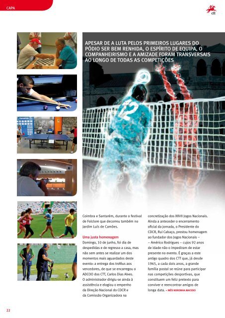 Revista Aposta - CTT