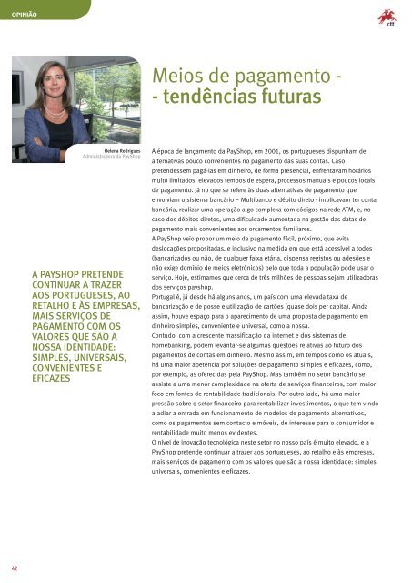 Revista Aposta - CTT