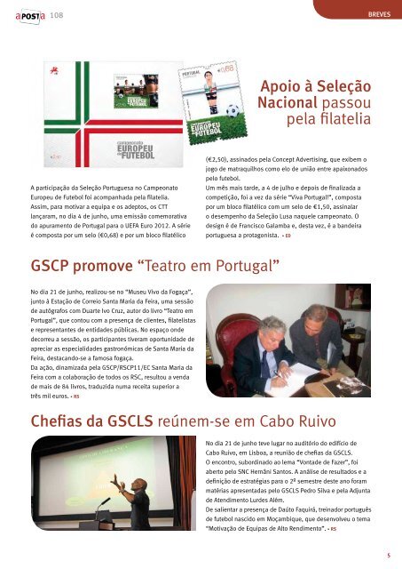 Revista Aposta - CTT