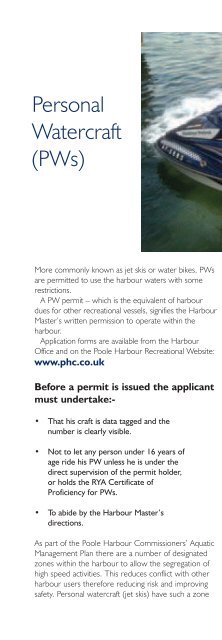 The Poole Harbour Guide 2013 FREE