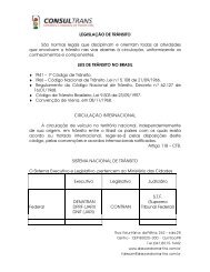 LEGISLAÇÃO DE TRÂNSITO São normas legais que disciplinam e ...