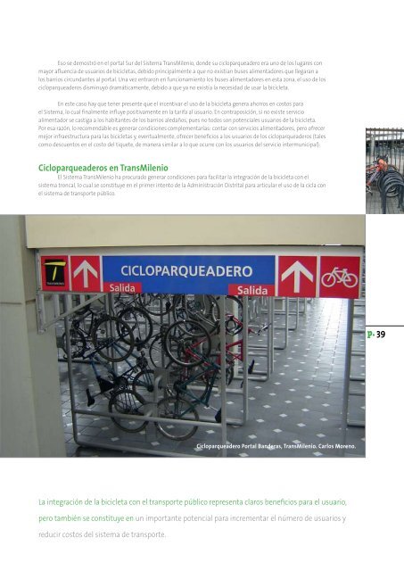 Movilidad en Bicicleta en Bogotá (2009) - Cámara de Comercio de ...