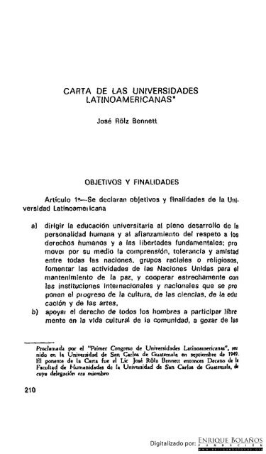 Libro - Pensamiento universitario Centroamericano - Parte 2 de 3