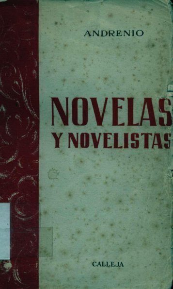 Novelas y novelistas.pdf