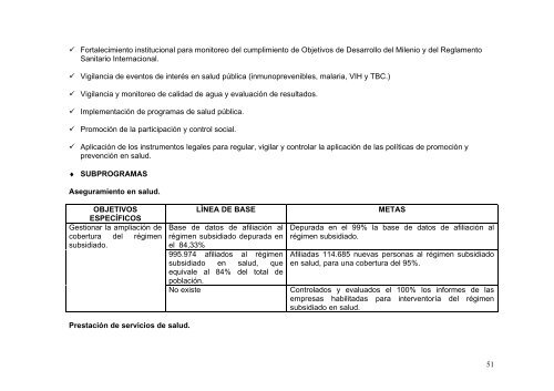 PLAN DE DESARROLLO 2004-2011 SANCIONADO - Incoder