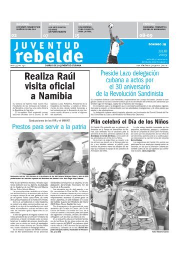 Realiza Raúl visita oficial a Namibia - Juventud Rebelde