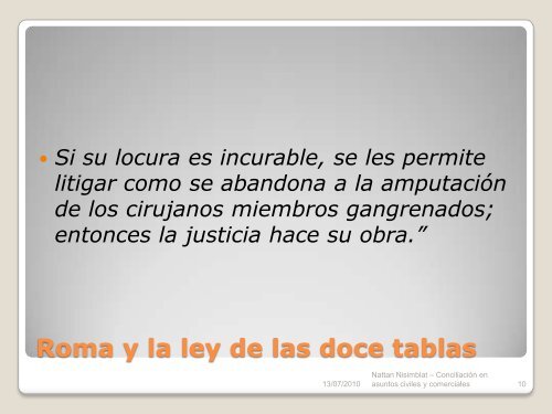 Conciliación Civil y Comercial - Nisimblat Abogados