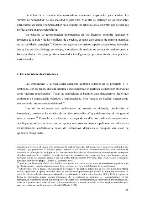 La teoría de los cuatro escalones. Violencia, criminalidad e ...