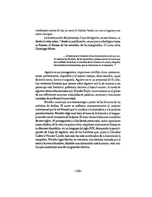 Lope de Aguirre: de la crónica a la dramaturgia.Voz y Escritura ...