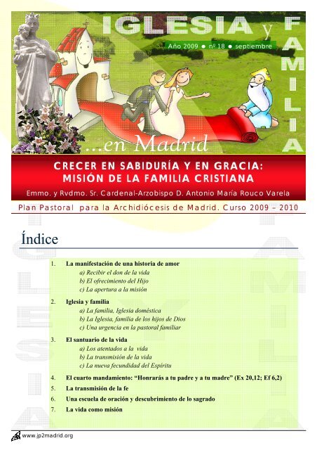 misión de la familia cristiana - Pontificio Instituto Juan Pablo II