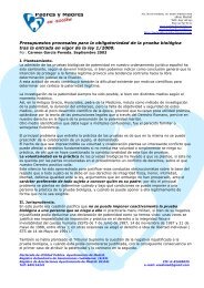 la obligatoriedad de la prueba biológica de paternidad