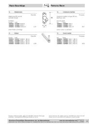 Preisliste für Maco Fensterladen-Beschläge - Wennesheimer