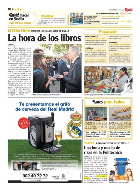 Dossier de prensa 7-mayo - Universidad de Sevilla