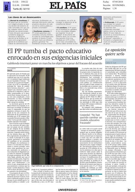 Dossier de prensa 7-mayo - Universidad de Sevilla