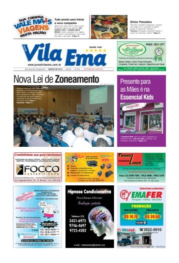 Marco 2010 - Jornal Vila Ema
