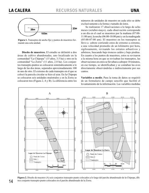 LA CALERA - Universidad Nacional Agraria