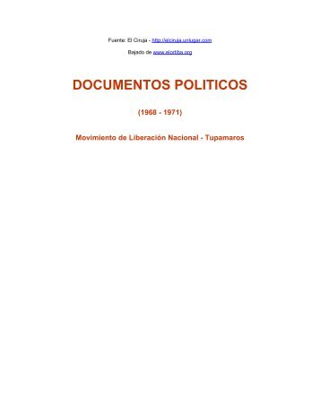 Documentos políticos