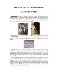 vocabulario de arte románico - Patrimonio y Didactica