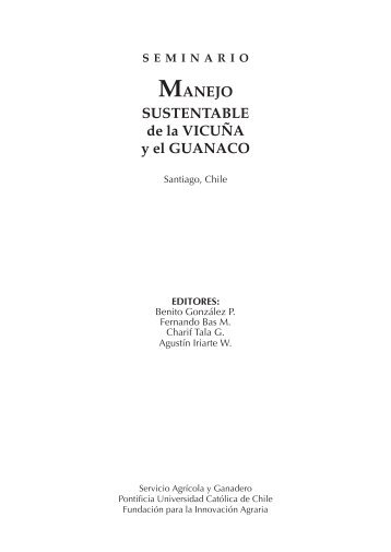 Guanacos y Vicu.as_1_141.p65 - SAG - Servicio Agrícola y Ganadero