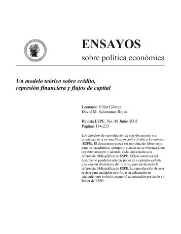 ENSAYOS - Banco de la República