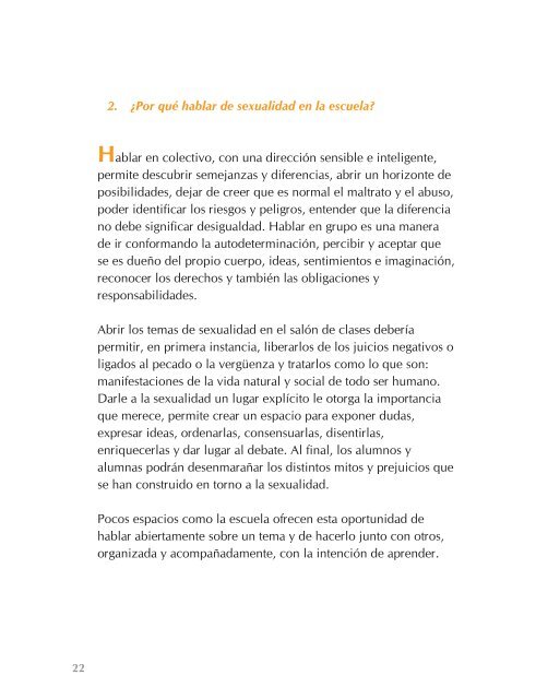 Educación sexual - Inicio COESPO