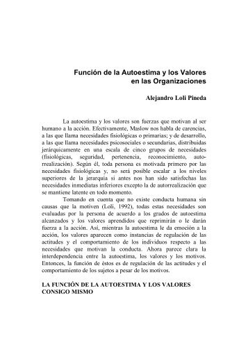 Función de la Autoestima y los Valores.pdf - Sasia
