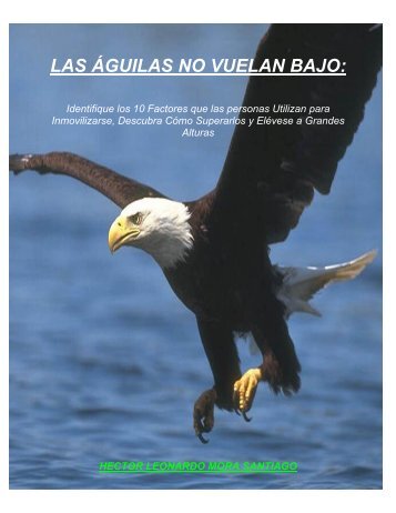 Las Águilas no Vuelan Bajo (pdf) - Ceroestres.com