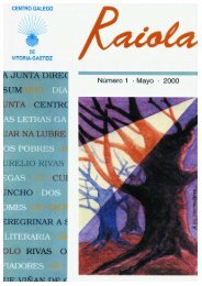 + Descargar revista nº 1 (PDF) - Centro Gallego de Vitoria